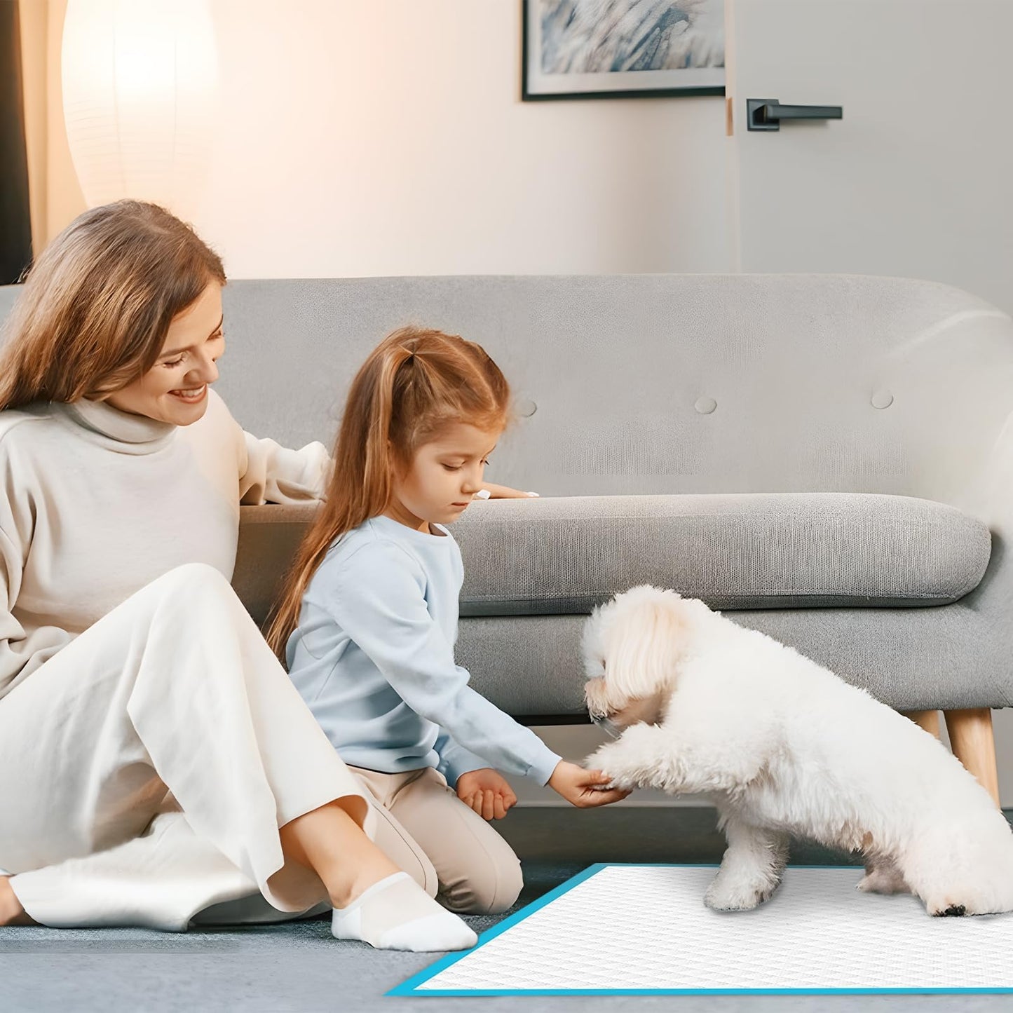 Goofypet 30" X 36" Training Pad, 40 Count Dog Pee Pads, Doggie Pads, Disposable Puppy Pee Pads