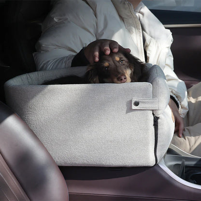 Car Central Dog Car Seat Bed Portable Dog Carrier for Small Dogs and Cats Safety Travel Bag Accessories Pet Products