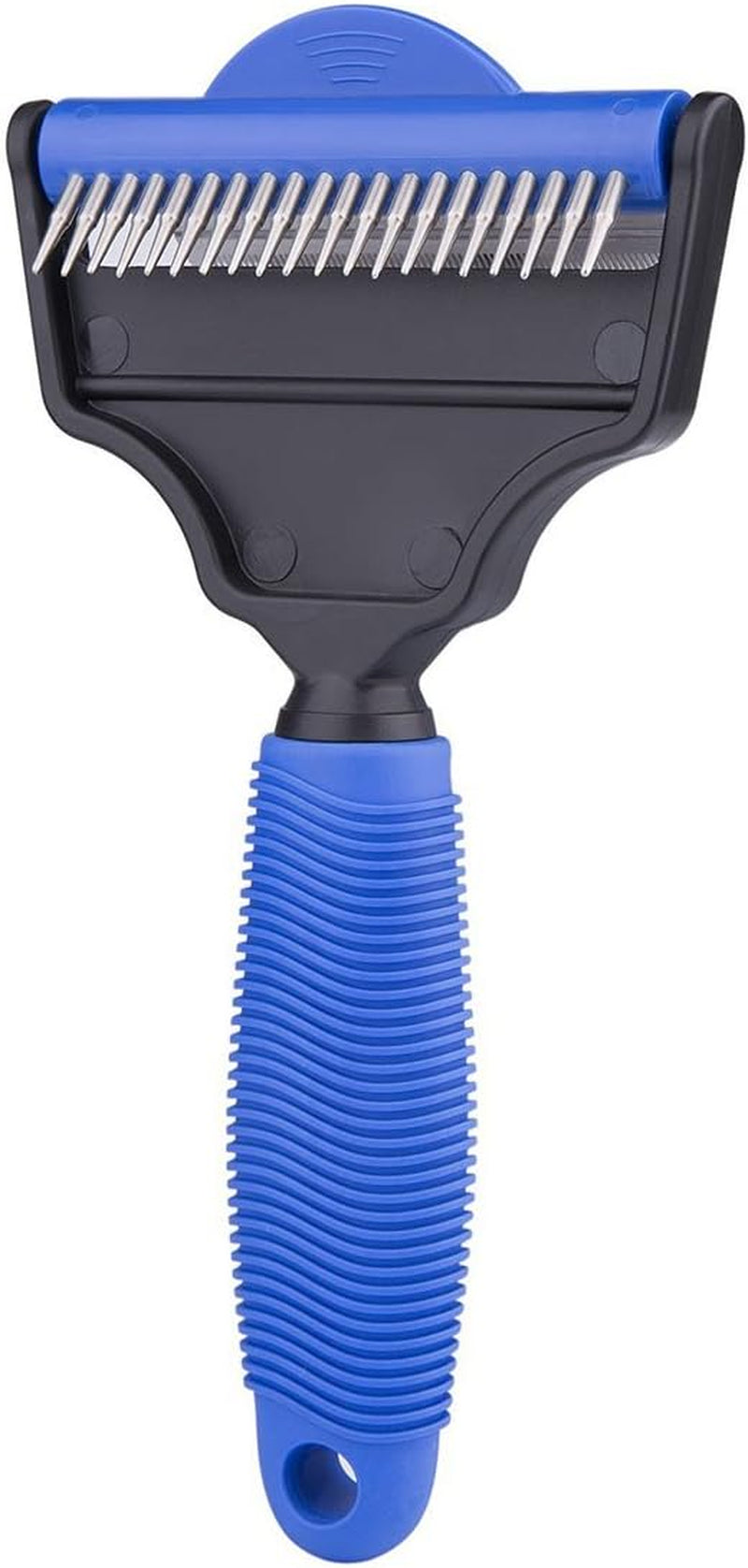 The Desheddinator - Versatile Grooming Tool: Undercoat Rake for Dogs, Cats, and Horses, Deshedding Brush and Comb for Pet Grooming
