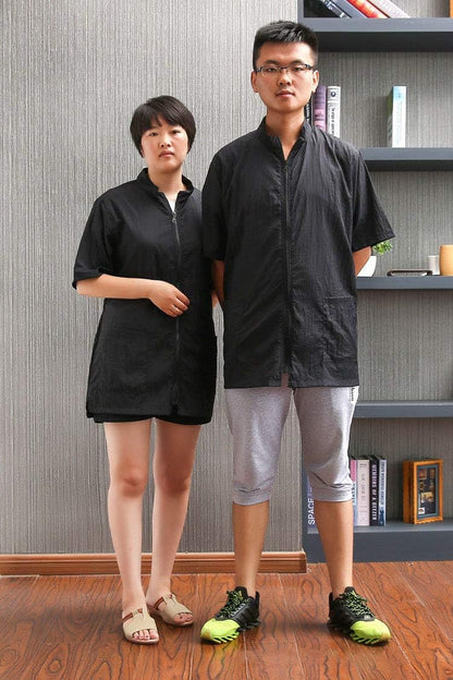 Grooming Smock,Anti-Static Smock for Dog Cat Barber Apron for Hair Salon,Workwear Barber for Women Men Pet Grooming Smock