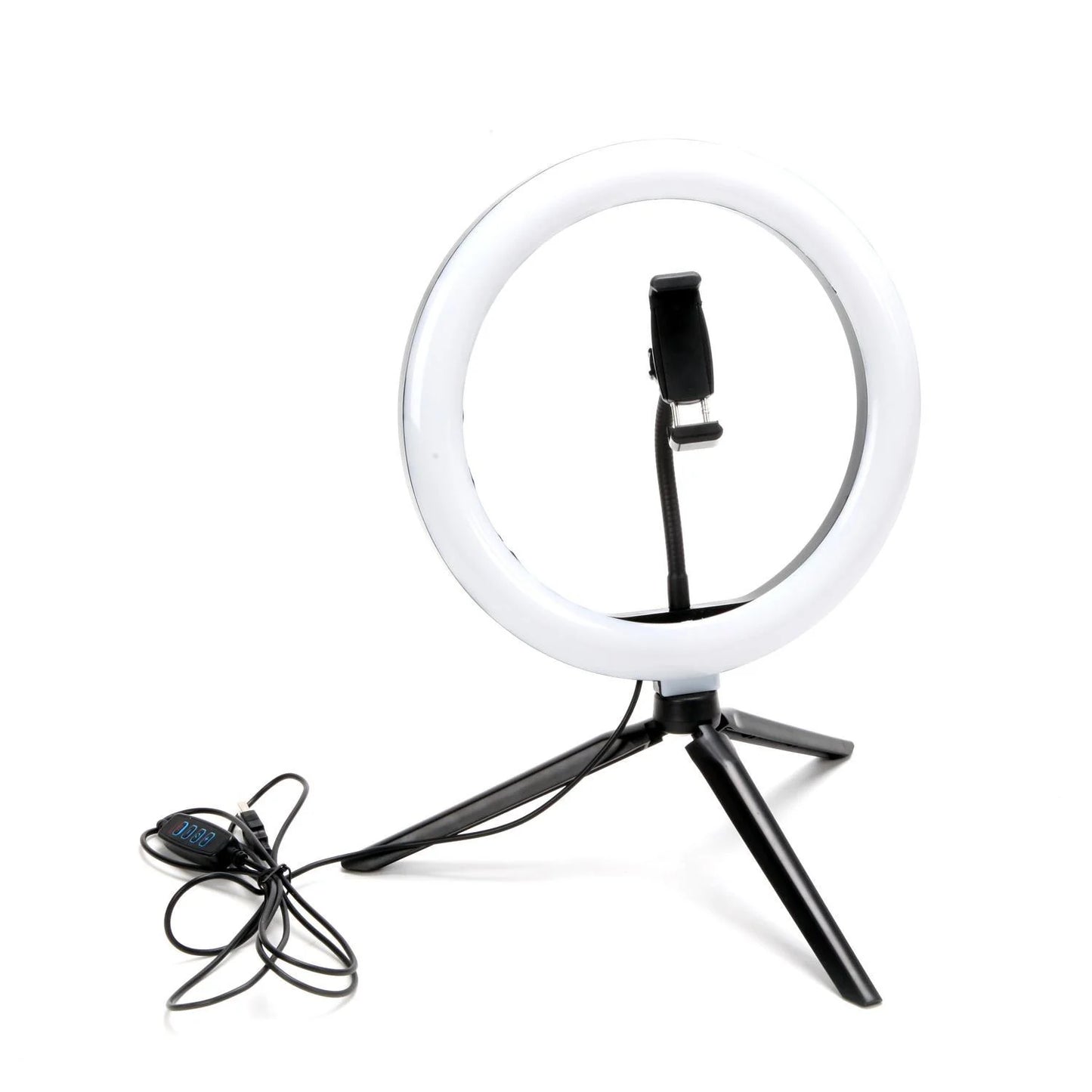 LED Ring Light with Stand for Makeup Photography Video for Iphone Selfie Stream