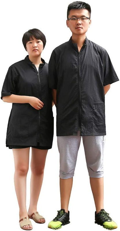 Grooming Smock,Anti-Static Smock for Dog Cat Barber Apron for Hair Salon,Workwear Barber for Women Men Pet Grooming Smock