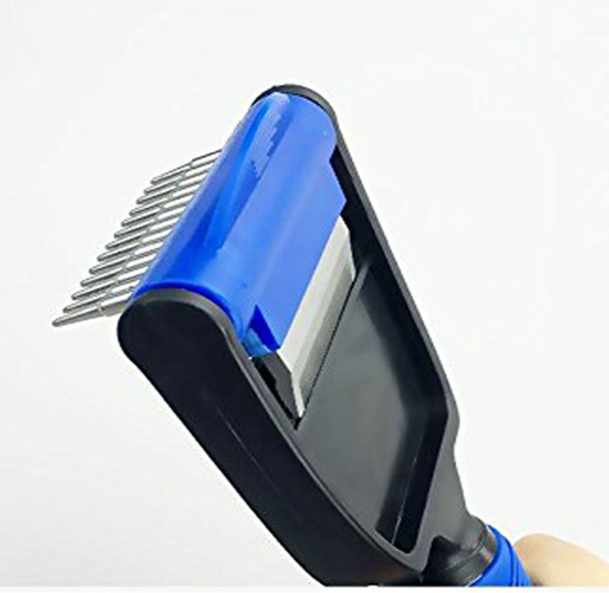 The Desheddinator - Versatile Grooming Tool: Undercoat Rake for Dogs, Cats, and Horses, Deshedding Brush and Comb for Pet Grooming